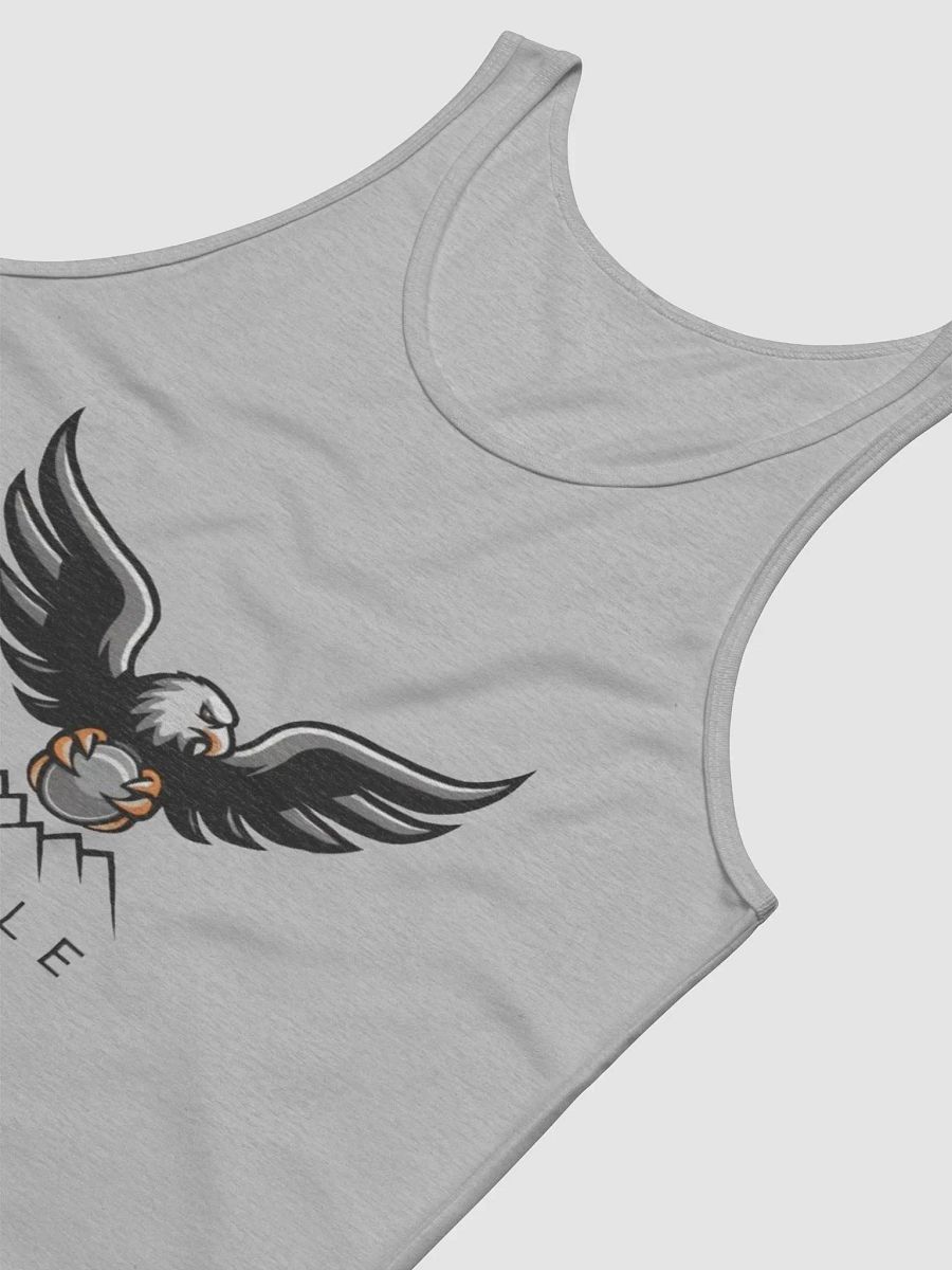 Eagle Unisex Jersey Tank - Lightweight Cotton, Bold Eagle Design product image (6)