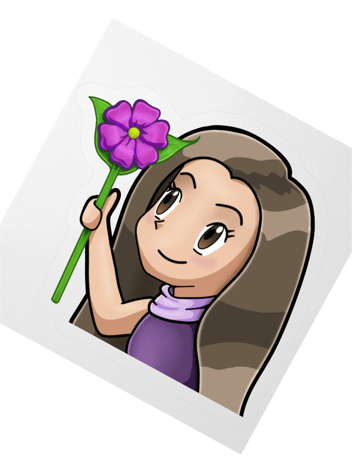 Ame Flower Sticker product image (5)