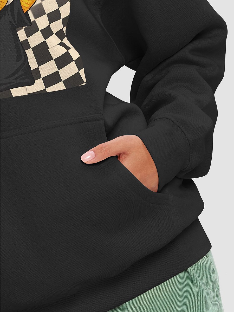 Cheerful Peace Sign Yellow Face Hoodie product image (60)