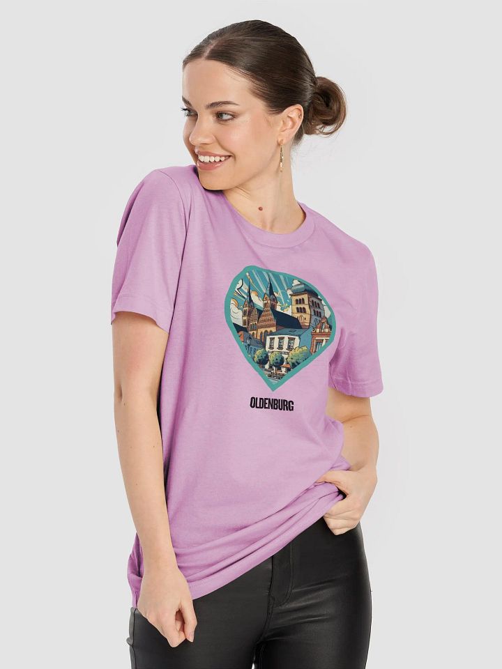 Bella+Canvas Supersoft T-Shirt | AI Design Oldenburg city product image (1)