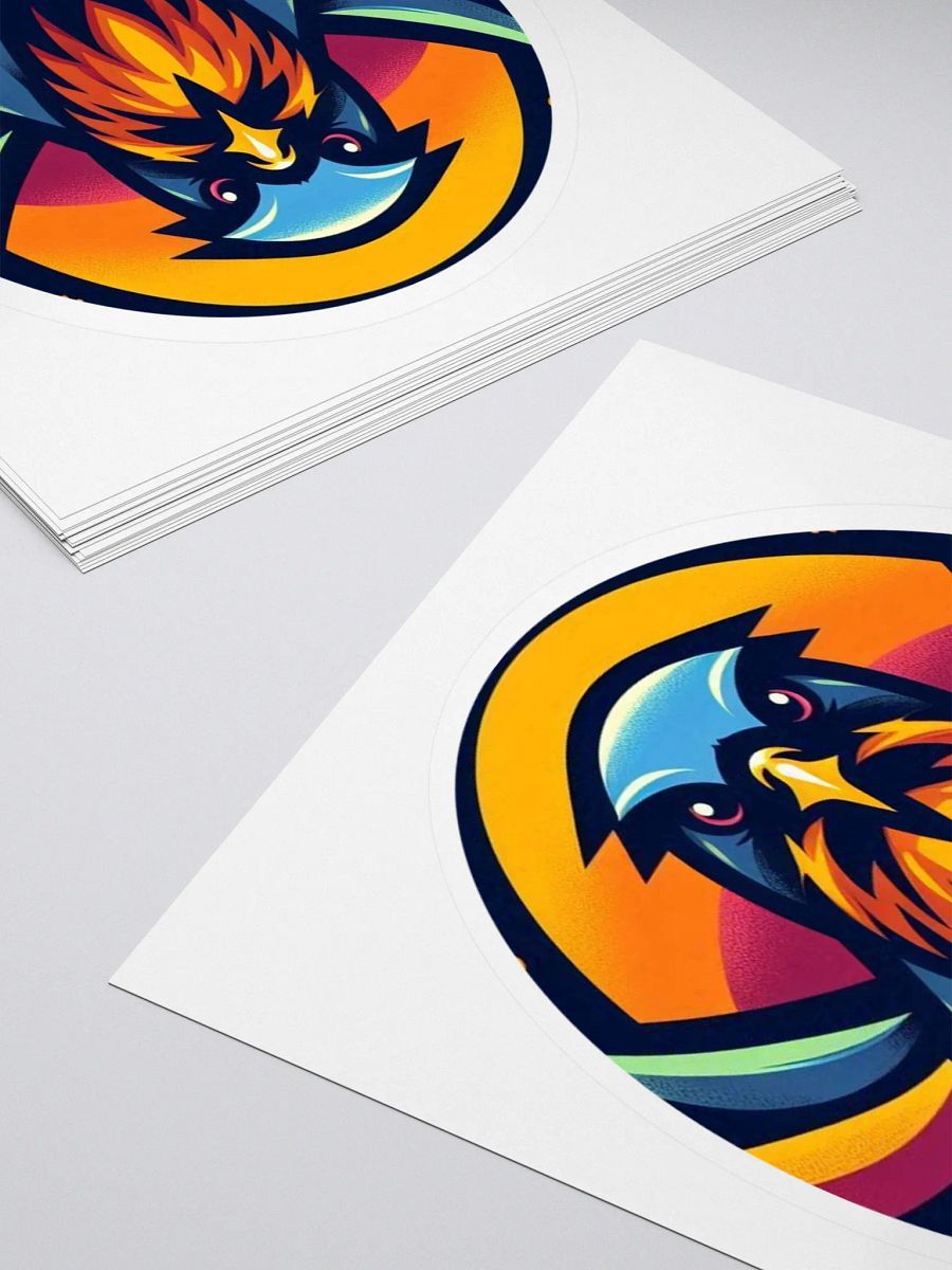 Sunset Soar Eagle Kiss Cut Stickers product image (4)