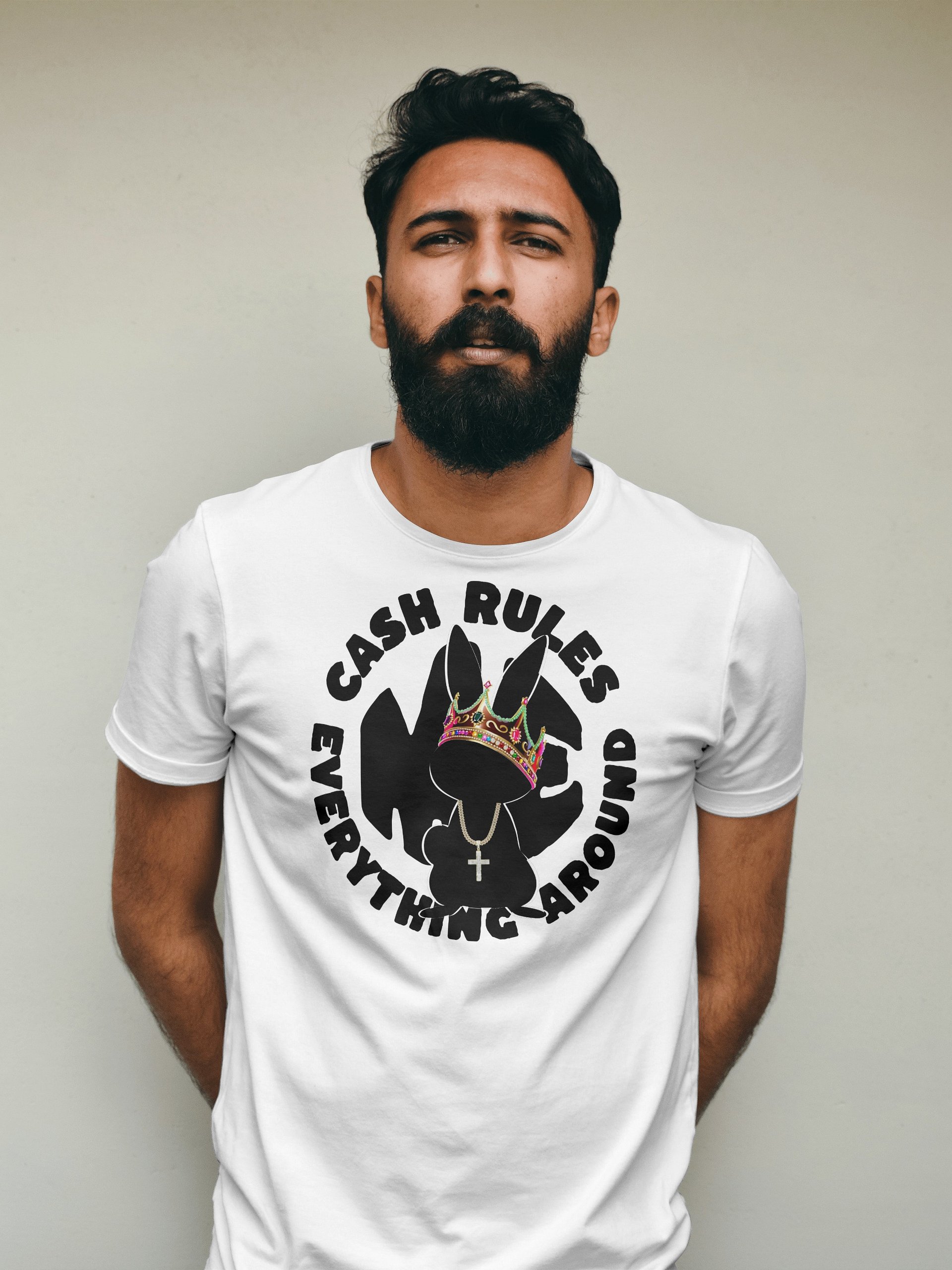 Big Hoppa in C.R.E.A.M tee (white/gray) product image (2)