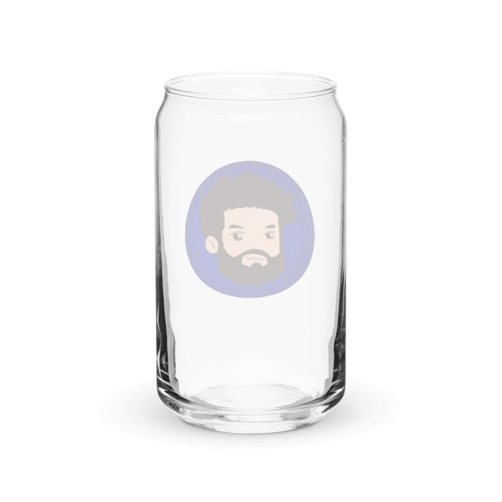 Trunks Blue Can Shaped Glass product image (8)