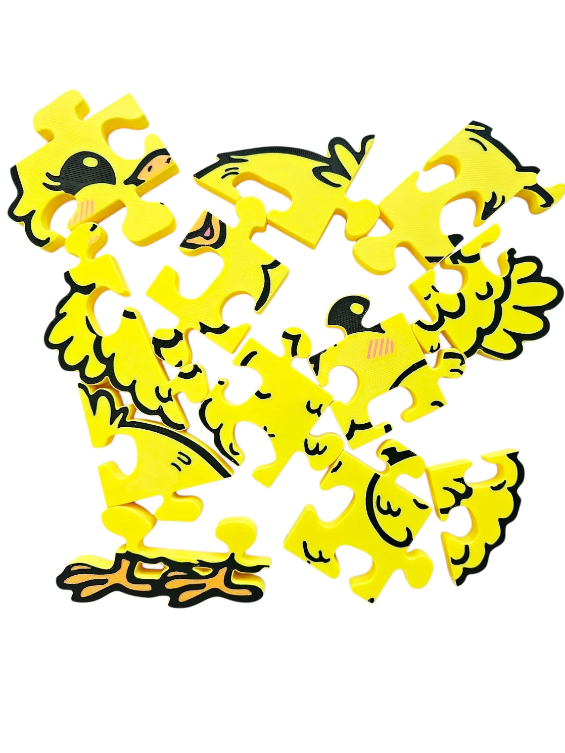 Chick 3D Printed Jigsaw Puzzle – A Peeping Fun Challenge for Kids! product image (2)