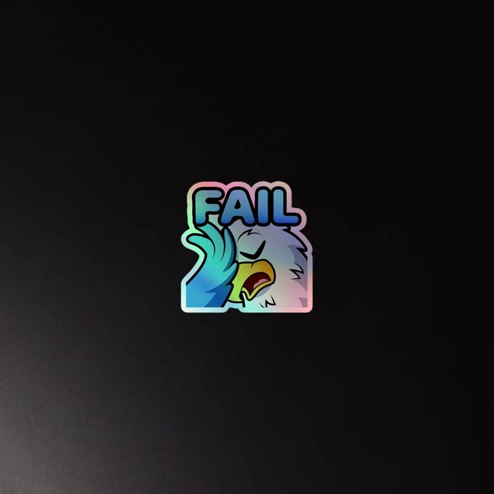 MSG Fails Holo Sticker product image (4)