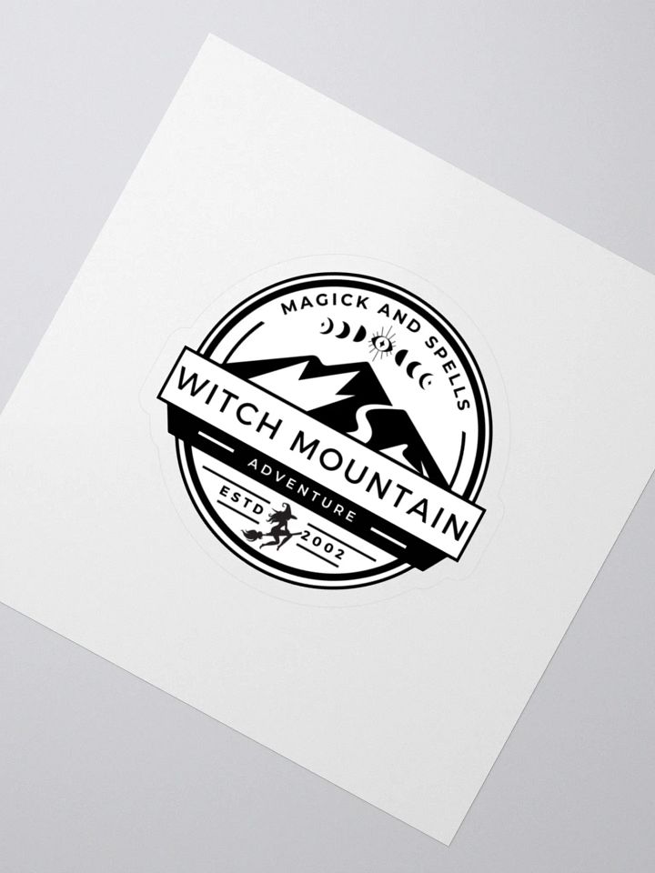 Witch Mountain Moon Phase Stickers product image (2)