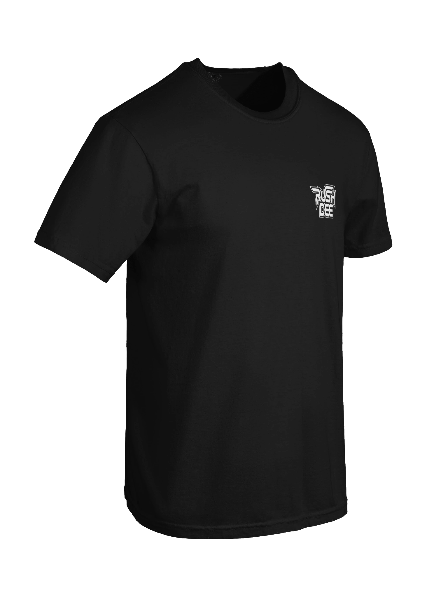 Rush Dee Logo Shirt Front & Back Black product image (8)
