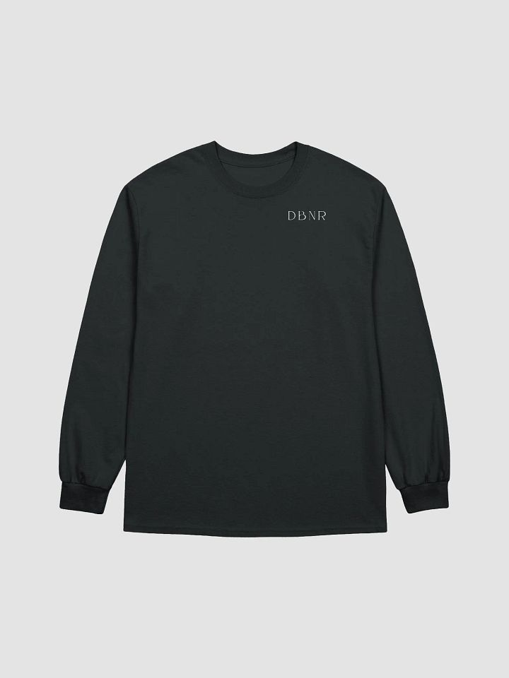 Cherry Blossom Long Sleeve T-Shirt Black product image (1)