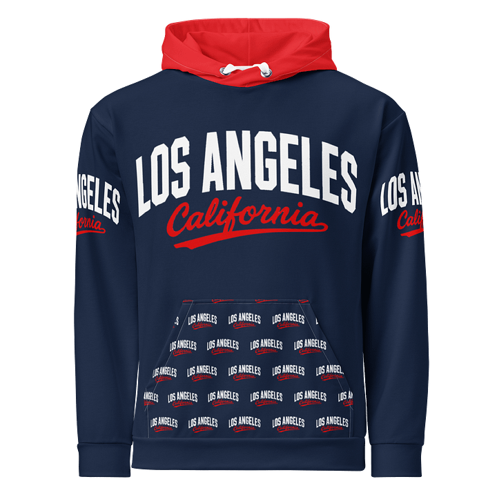 Los Angeles California All-Over Print Unisex Hoodie product image (1)
