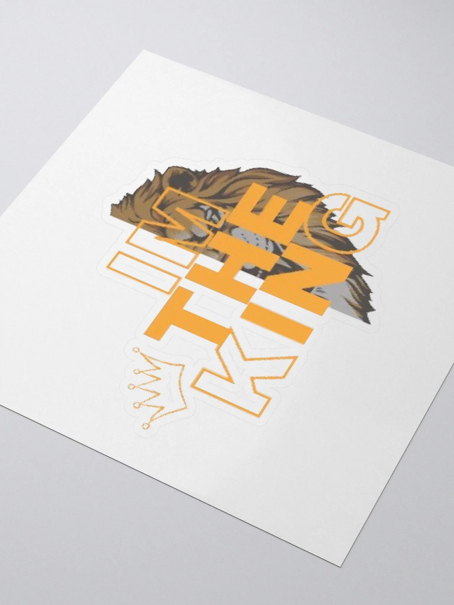IM THE KING: Sticker product image (8)