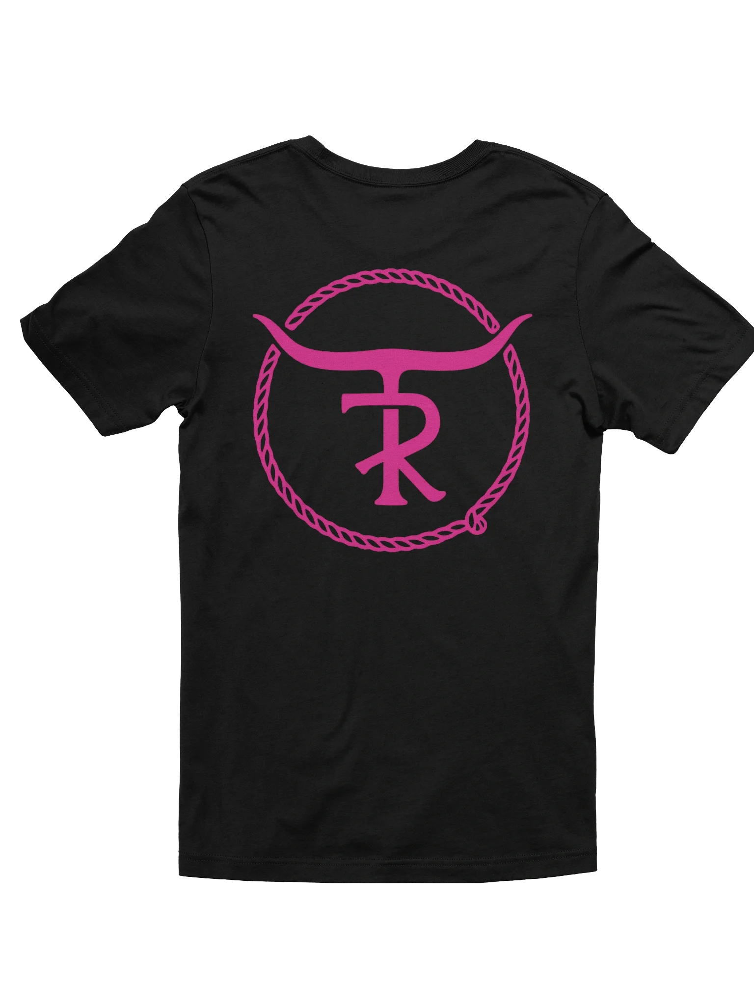 "TR" Pink Logo Bella+Canvas T-Shirt product image (7)