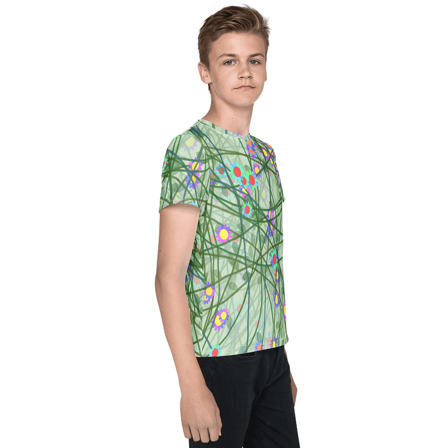 Vivid Vines Youth T-Shirt product image (4)