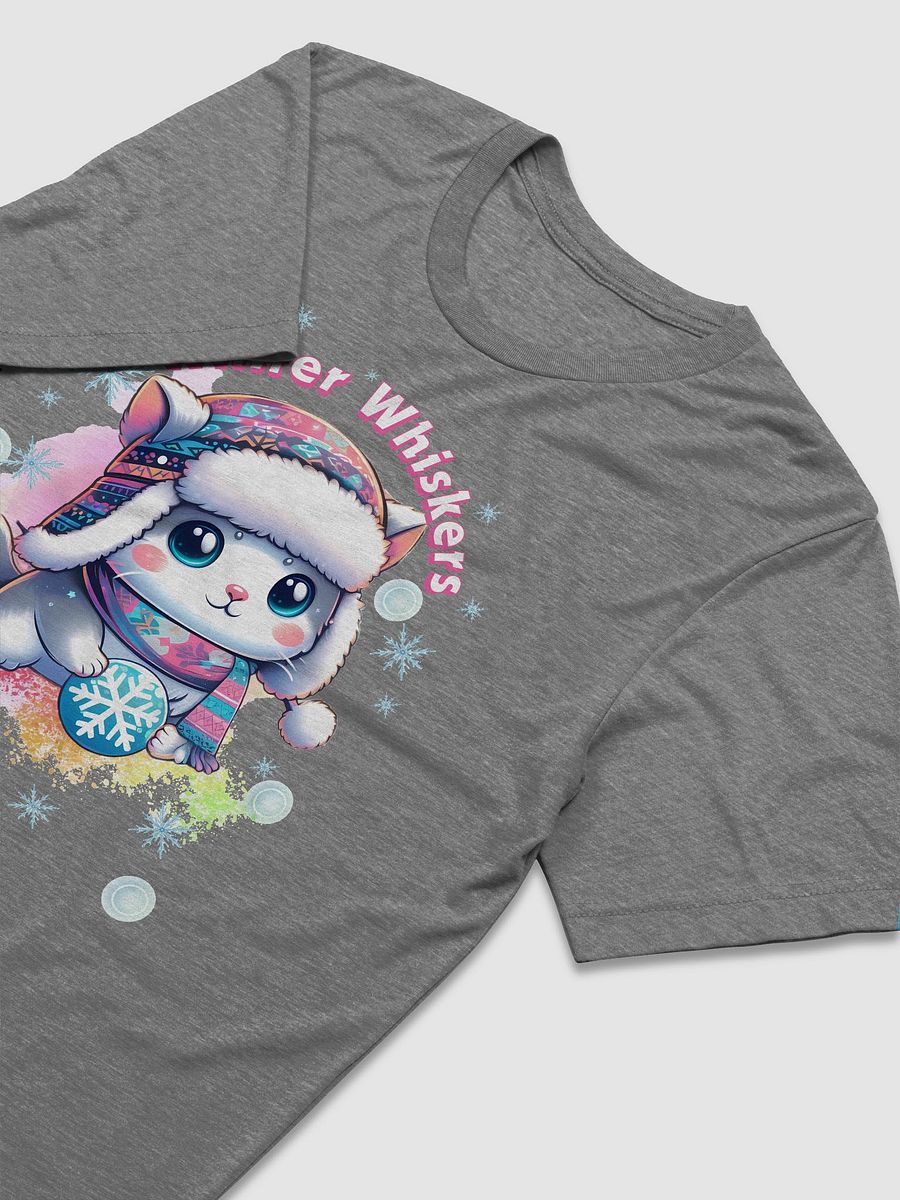 Winter Whiskers_T-shirt design_Bella+Canvas Triblend Short Sleeve T-Shirt product image (3)
