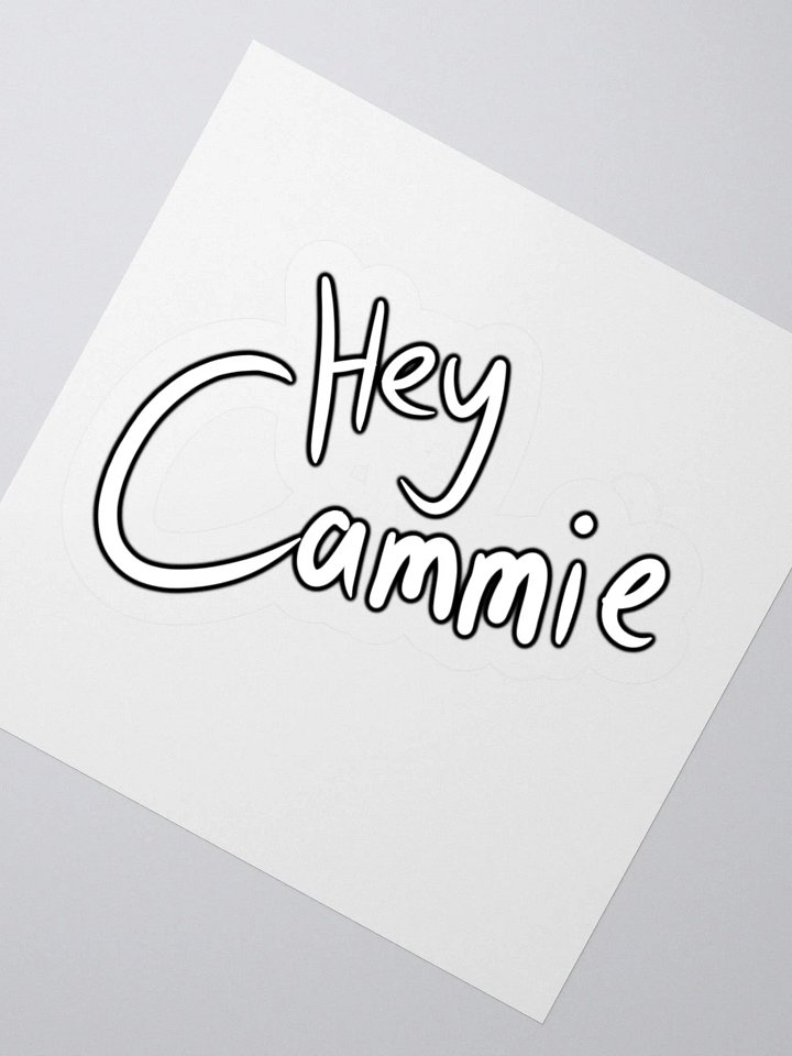 Hey Cammie Logo - Sticker product image (2)