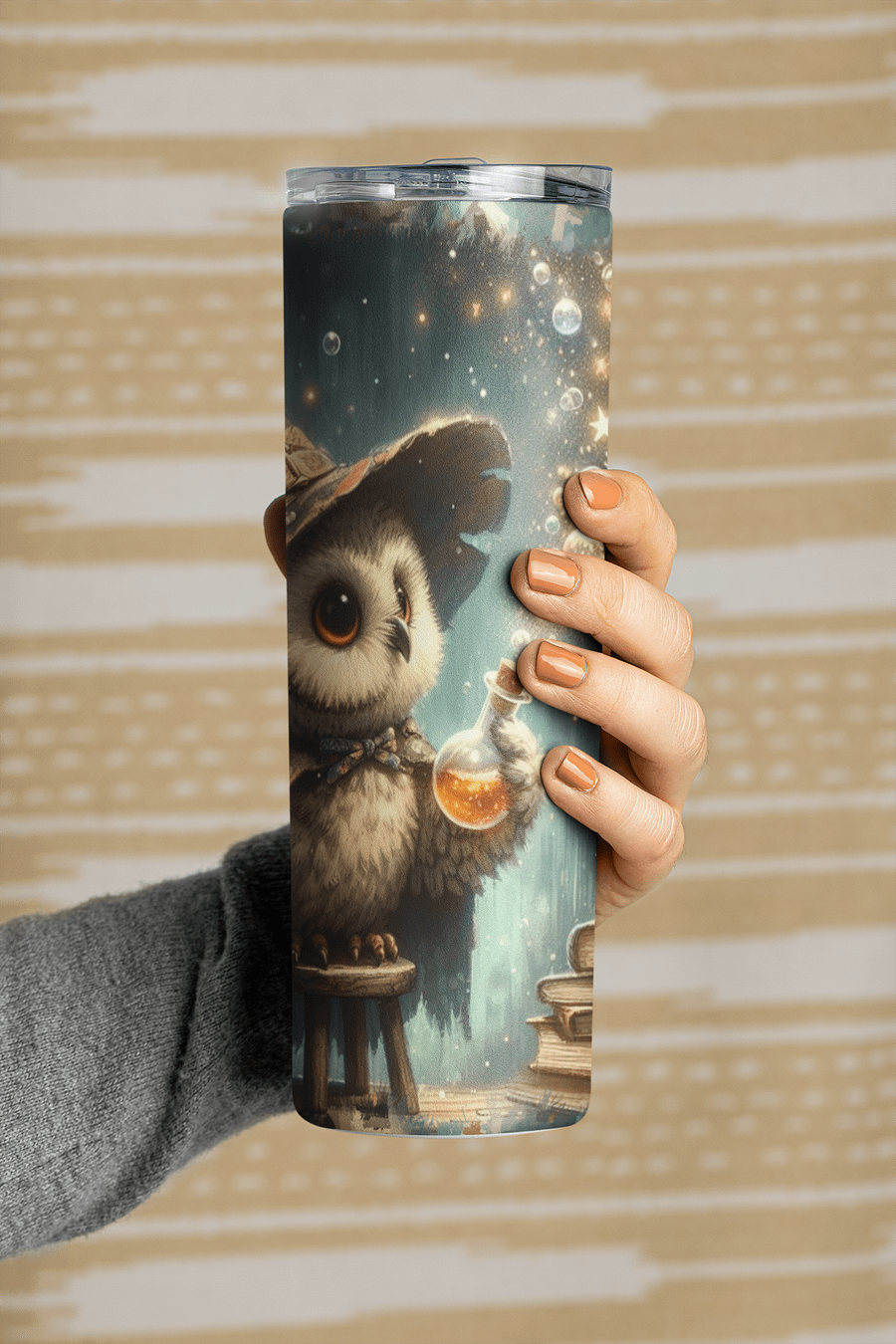 Enchanted Owl Stainless Steel Tumbler product image (2)