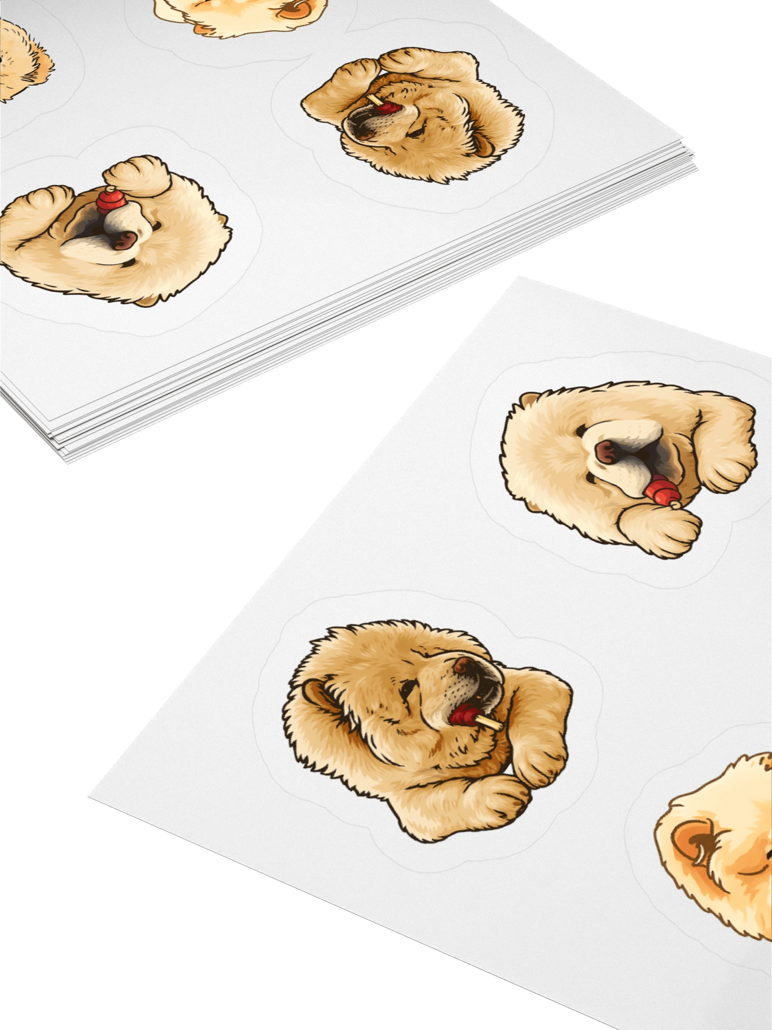 Fluffy Pie Sticker Set product image (11)