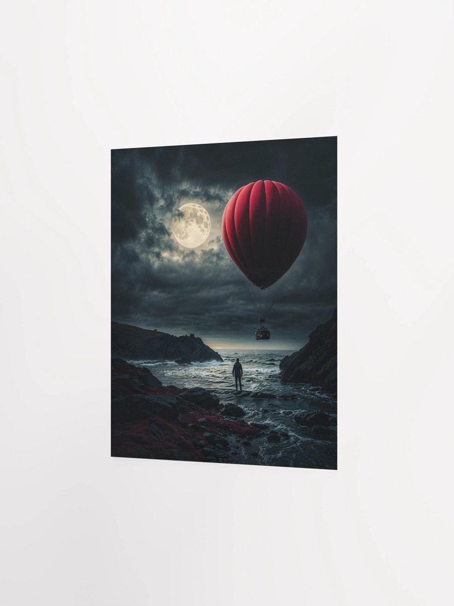 Departure Beneath the Full Moon Matte Poster product image (16)
