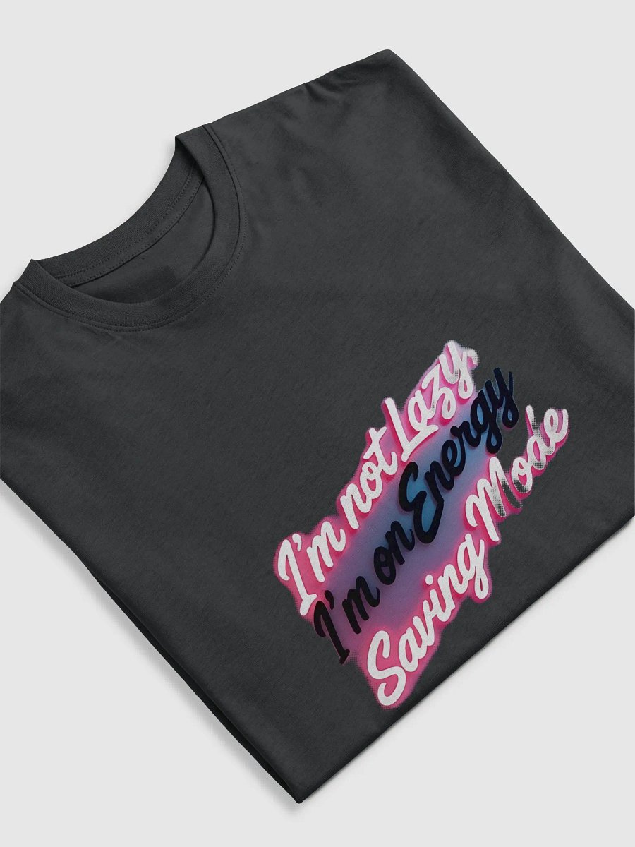 Energy Saving Mode Neon Sign Tee product image (5)