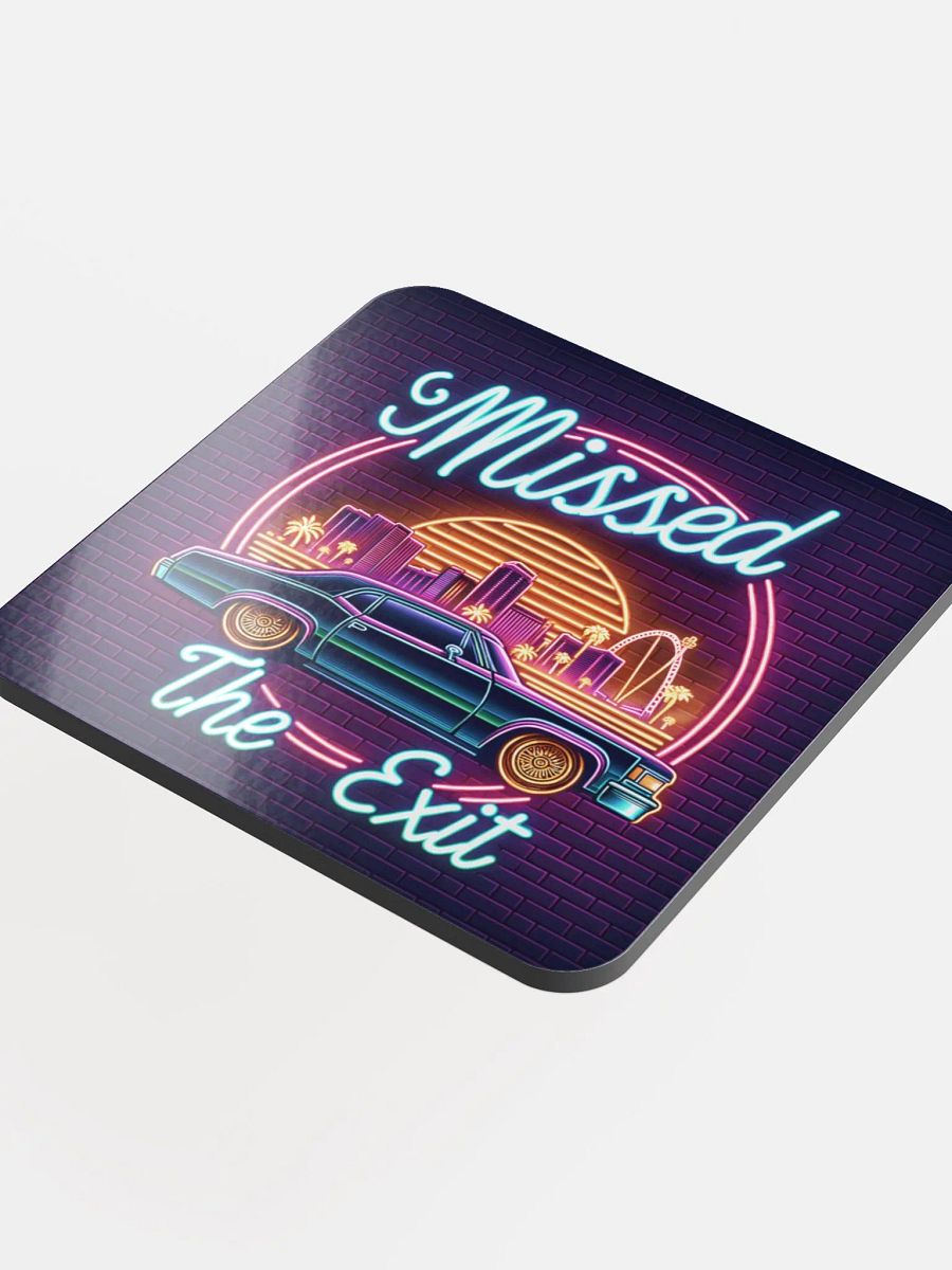 Missed The Exit Coaster product image (4)