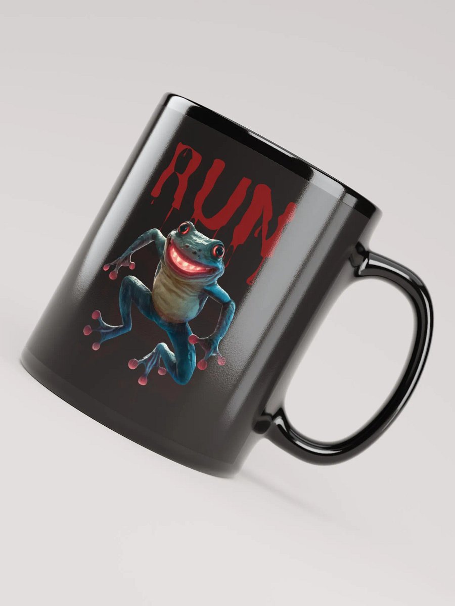 Scary Frog Black Mug product image (4)