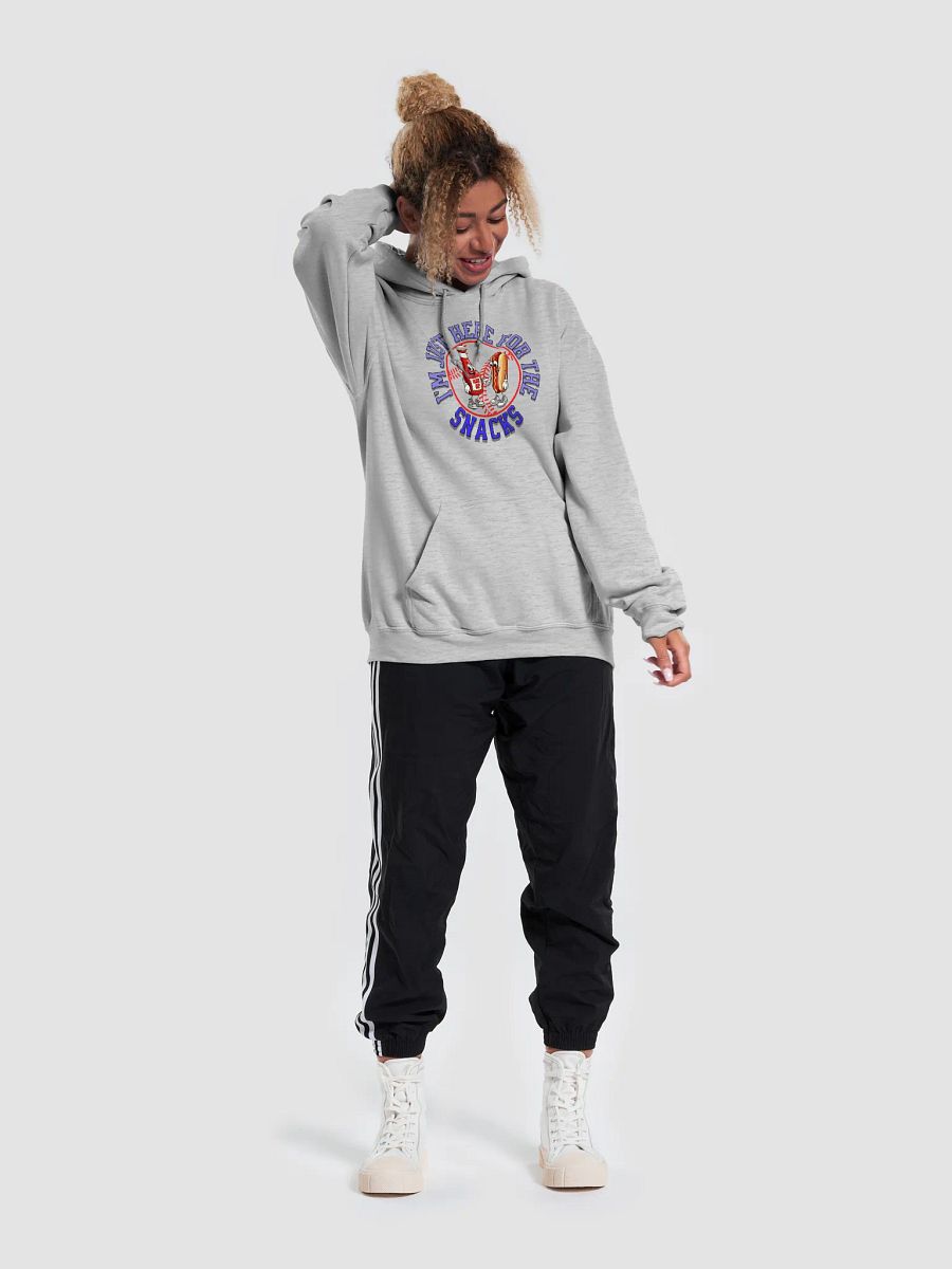 Im Just Here For The Snacks Baseball Saucy Shake Hoodie product image (27)