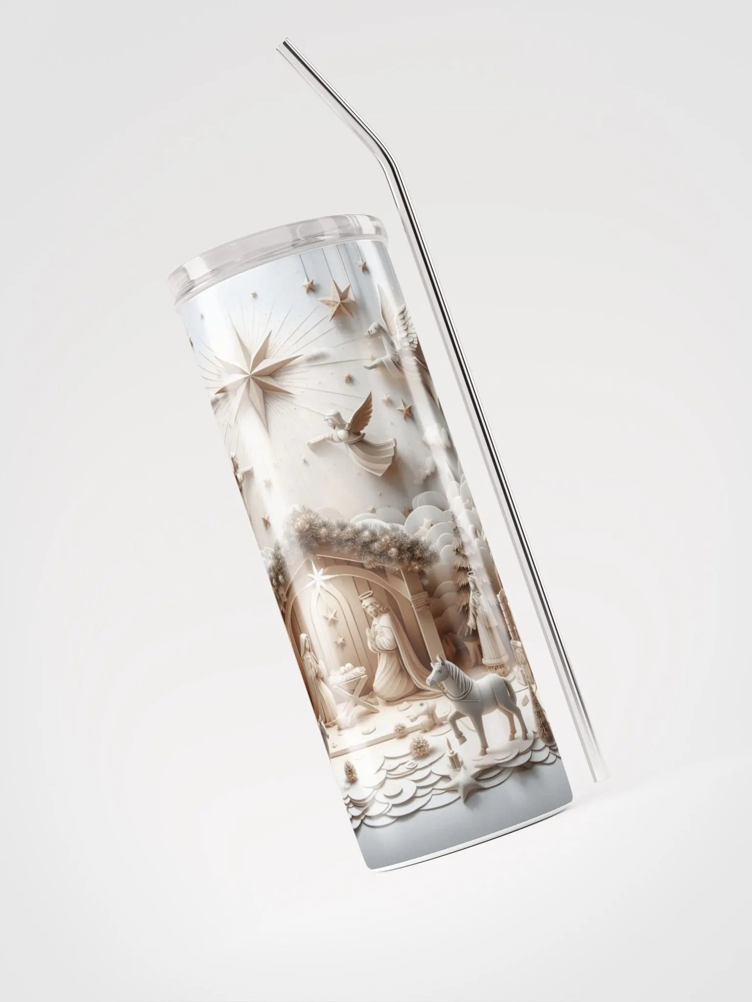 Nativity Scene Stainless Steel Tumbler product image (4)