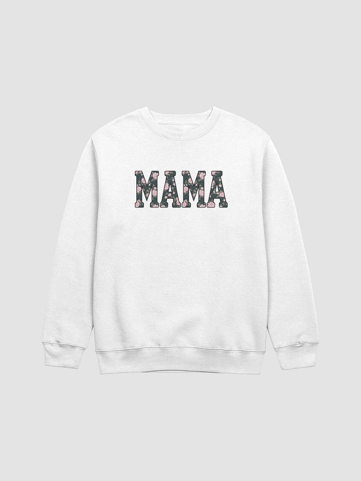 Floral MAMA Premium Crewneck Sweatshirt product image (11)