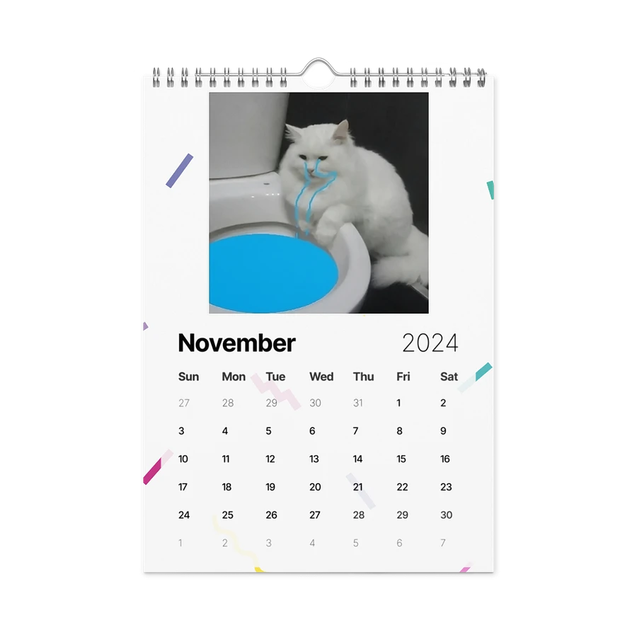 Wall Calendar (2024): Meme Cats product image (15)