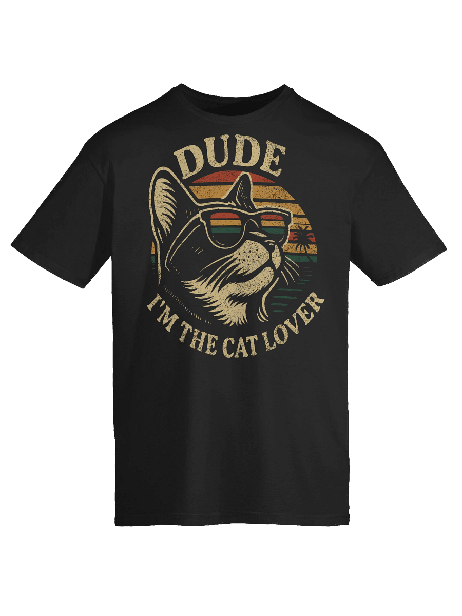 Retro Cat Lover Sunset T-Shirt product image (42)