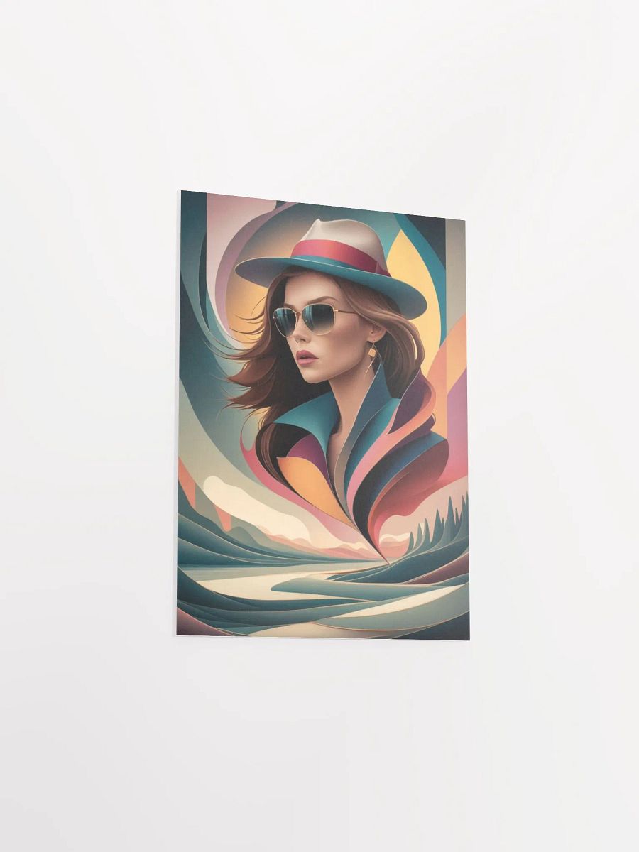 Abstract illustration of a Woman Poster - 13 product image (9)