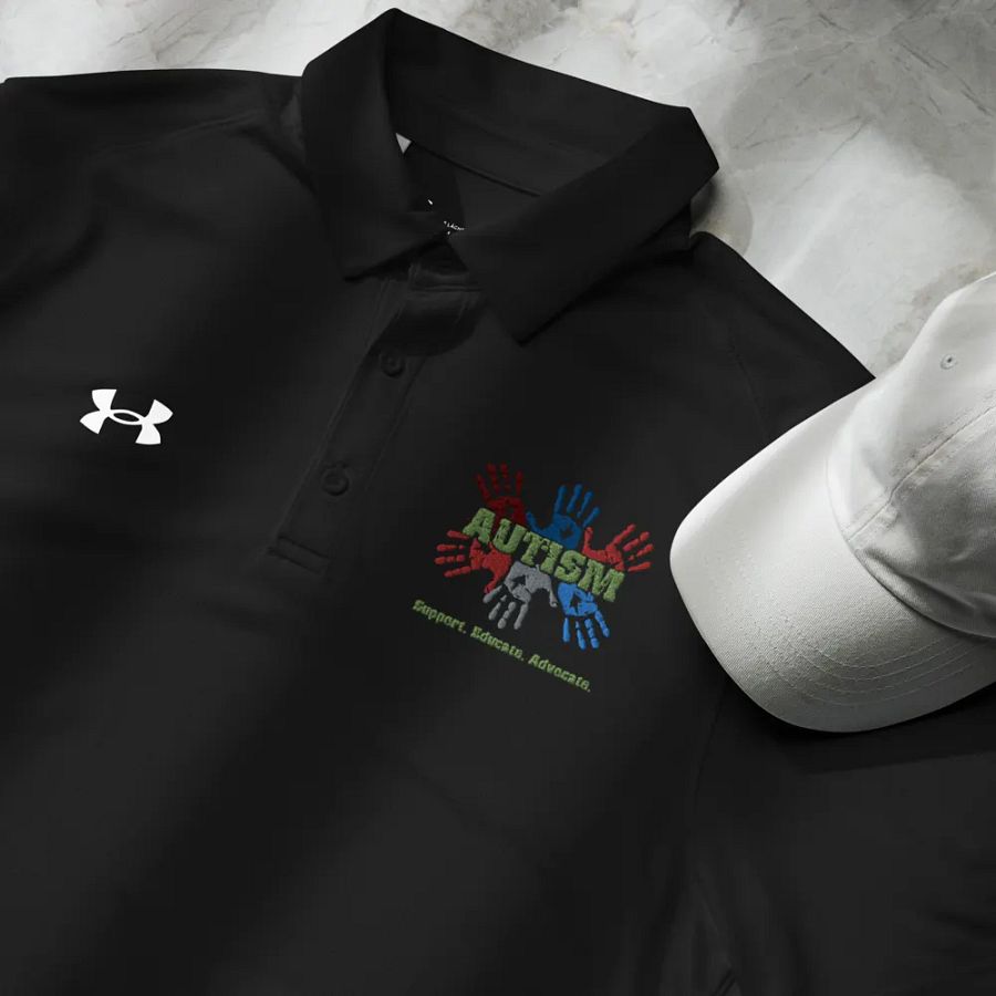 Inclusive Autism Awareness Polo product image (5)