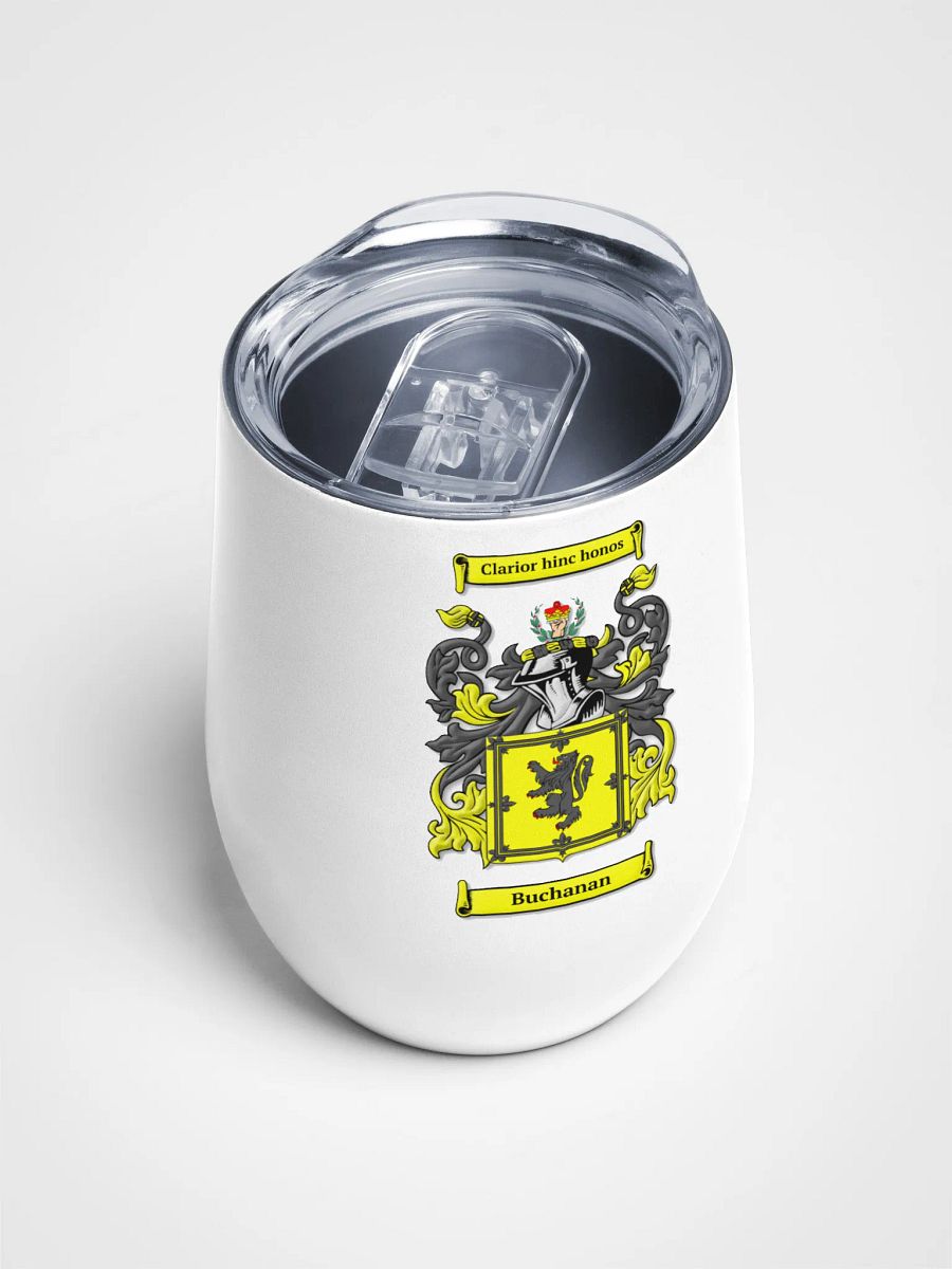 Buchanan Family Crest - Wine Tumbler product image (4)