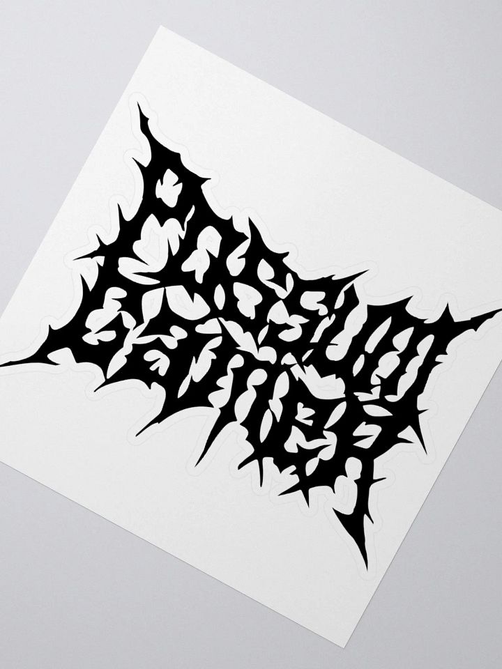 Metalhead Logo Sticker product image (2)
