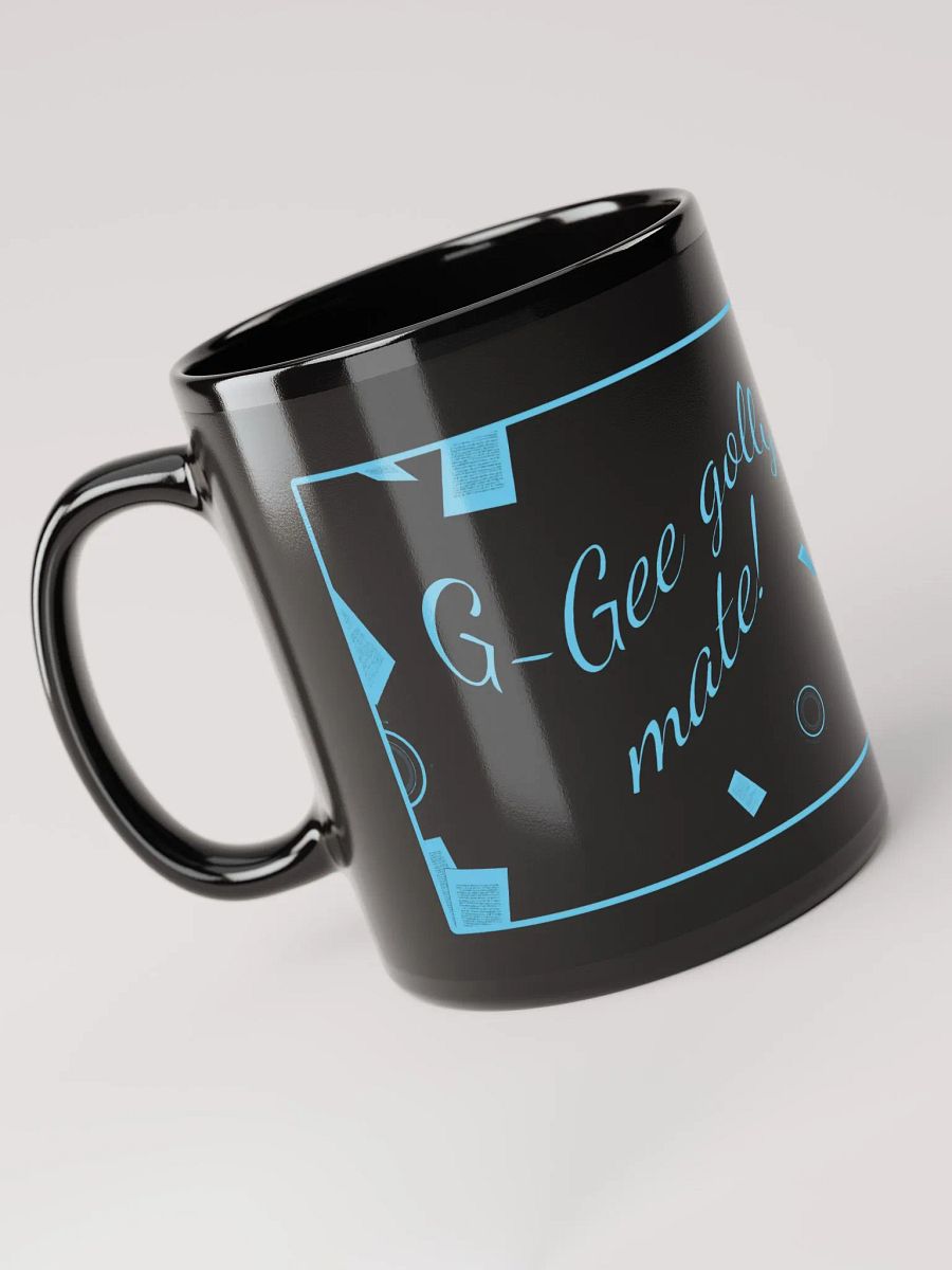 "G-Gee golly, mate!" Blue Ropo Mug product image (4)