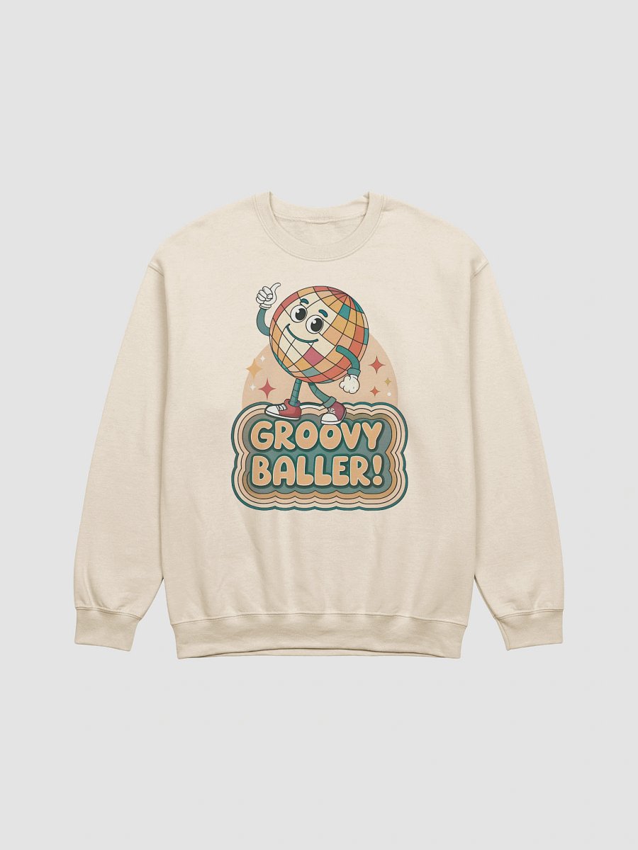 Groovy Baller Crewneck Sweatshirt product image (2)