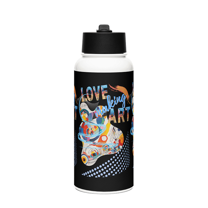 Stainless Steel water bottle gift for Artists friends moms dads product image (1)