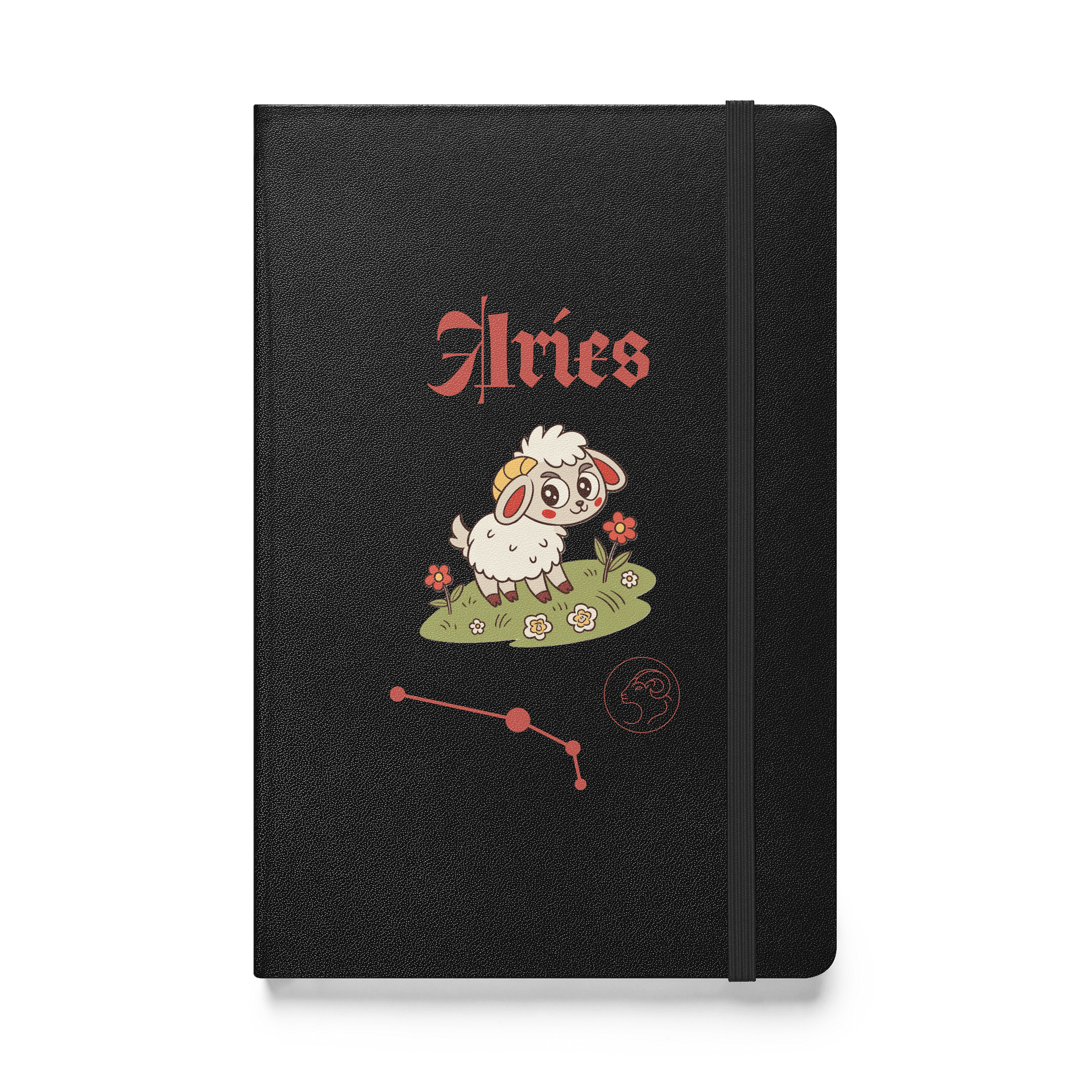 Aries Constellation Hardcover Notebook product image (1)
