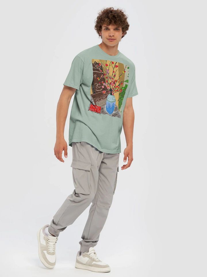 Comfort Colors Garment-Dyed Heavyweight T-Shirt: flower vase product image (2)