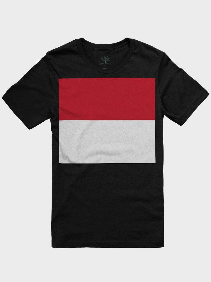 Monaco Flag Unisex Supersoft T-Shirt - Exclusive Design product image (4)