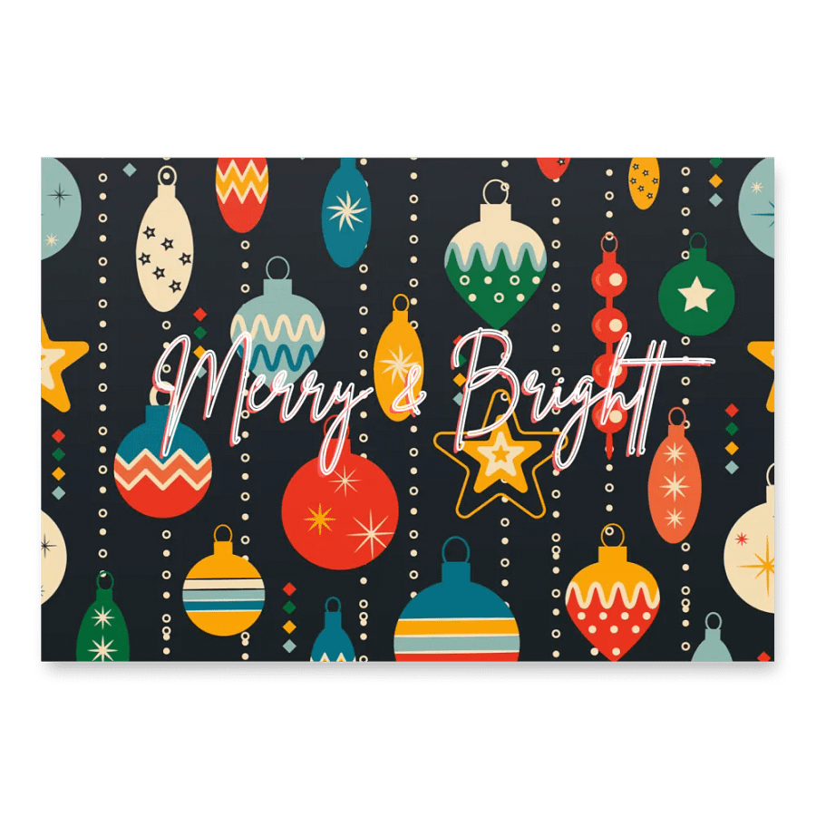Merry & Bright Wrapping paper product image (1)