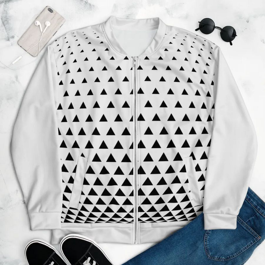 Midnight Canvas All-Over Bomber Jacket product image (6)