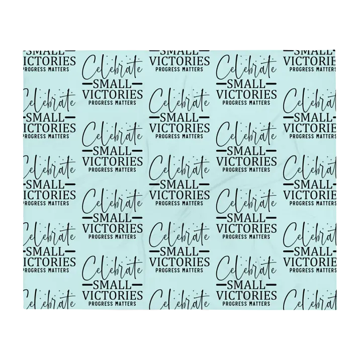 Celebrate Small Victories Blanket product image (1)