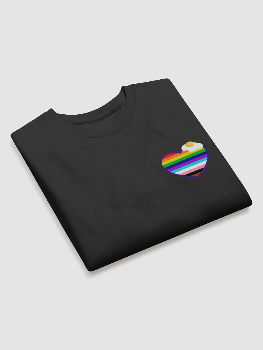 Veekay PRIDE Heart Egg Drop - Unisex Sweater product image (3)