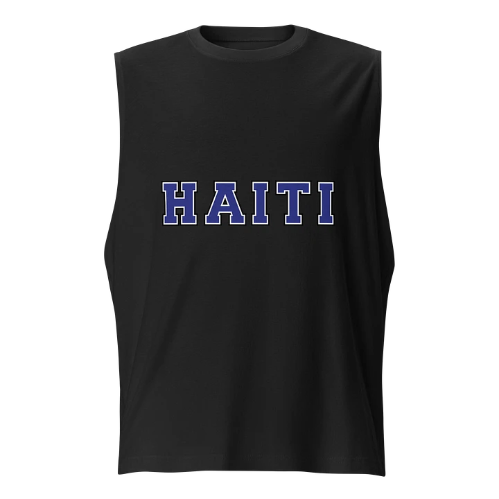 Haiti Varsity Muscle Tank product image (1)