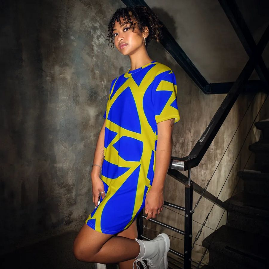 Retro Revival T Shirt Dress product image (12)