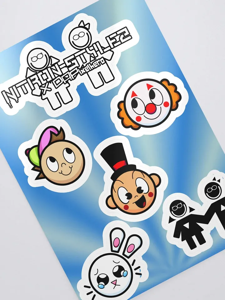 DAPixelhero - Purinfinity Sticker Sheet product image (2)