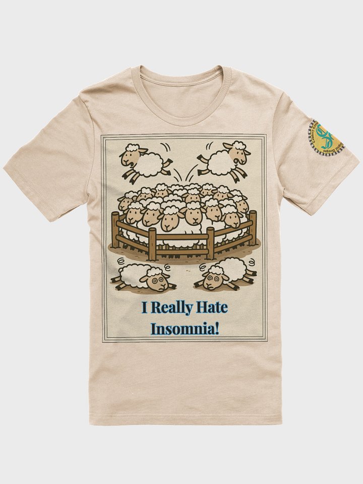 I Really Hate Insomnia (Both) Bella+Canvas Supersoft T-Shirt Colors (7) product image (6)