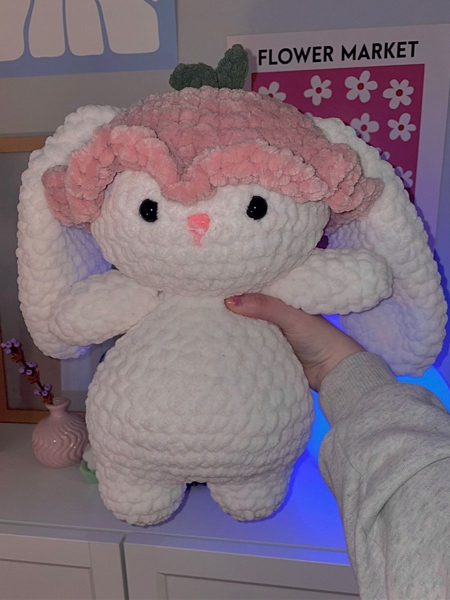 spring bunny plush product image (1)