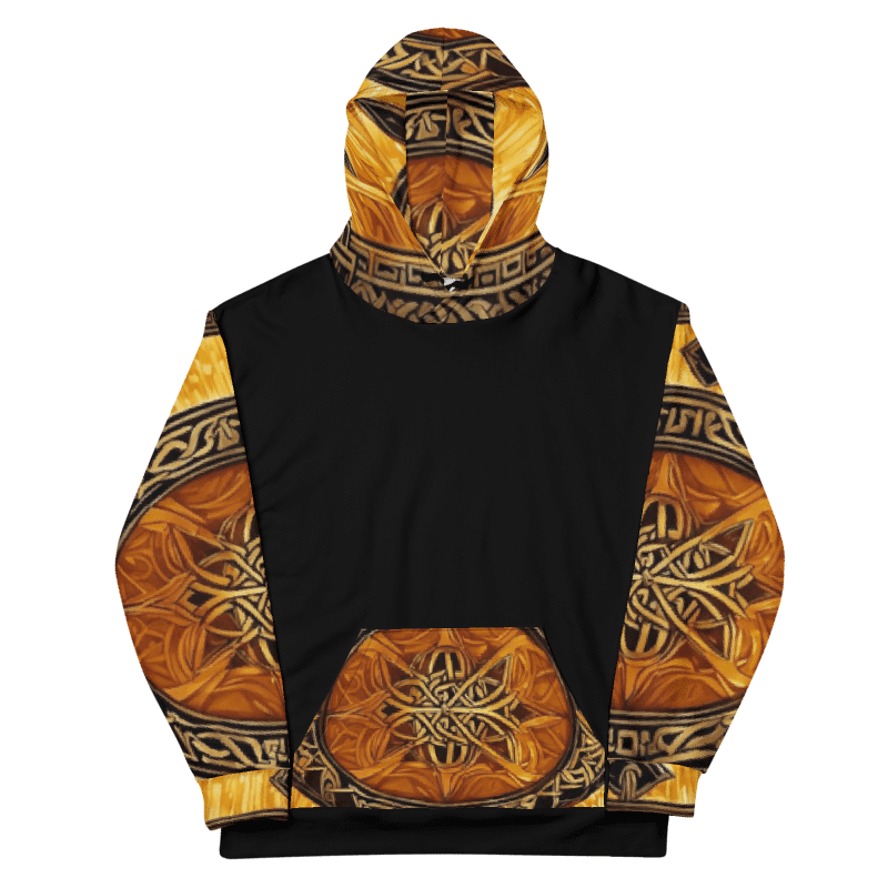Black & Gold Symbology Hoodie product image (8)