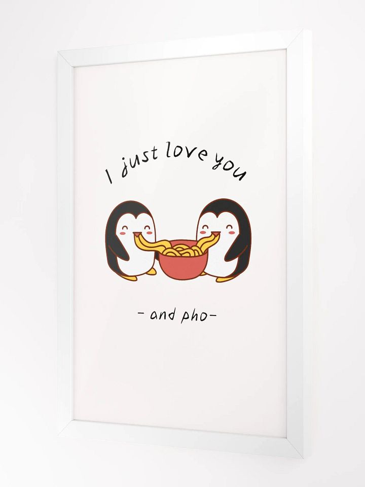 Penguin And Pho Love Frame product image (2)
